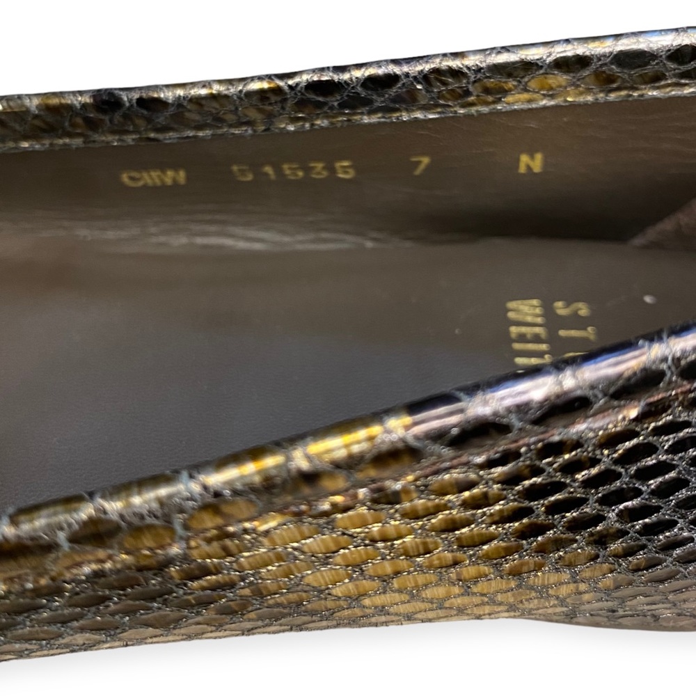 Stuart Weitzman Python Loafers - Picture 11 of 11
